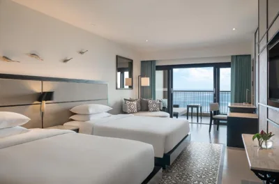 Chambre à lits jumeaux avec vue sur l’océan — Hyatt Regency Phuket Resort